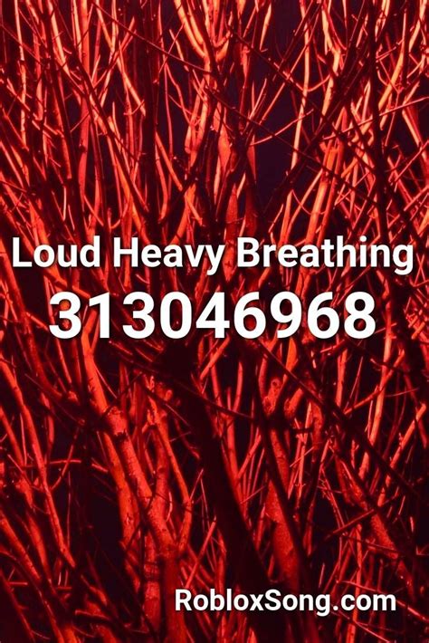 Brookhaven id codes pt 8. Loud Heavy Breathing Roblox ID - Roblox Music Codes in 2020 | Heavy breathing, Breathing sounds