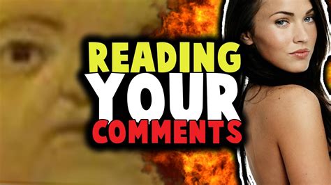 Sex With Celebrities Reading Your Comments 1 Youtube