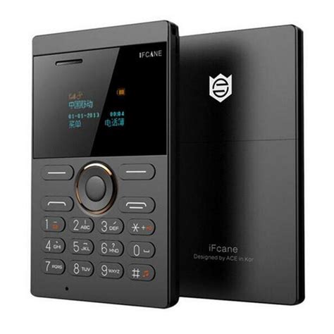 Original Ifcane E1 Cell Phone Mini Cell Card Student Pocket Low
