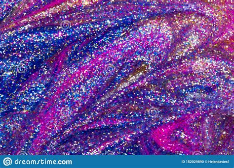 Luxury Abstract Background Of Glitter Paint Swirls Stock Photo Image