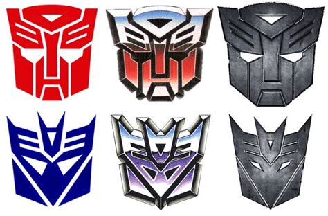 How to draw an autobot symbol. Transformers insignias - Modern - G1 - Movies (Bayverse ...