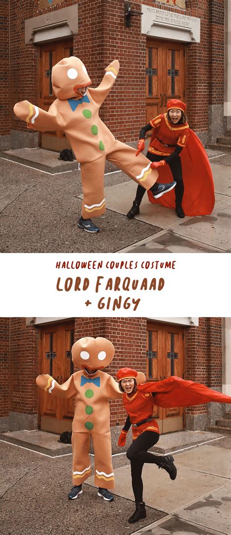 Halloween Couples Costume Lord Farquaad Gingy Couple Halloween Duo Halloween Costumes