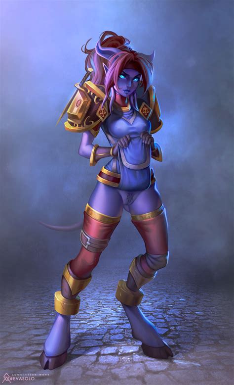 Commission Draenei Stand By EvaSolo Hentai Foundry