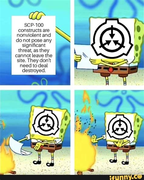 Scp 100 Constructs Are Nonviolent And Do Not Pose Any Significant