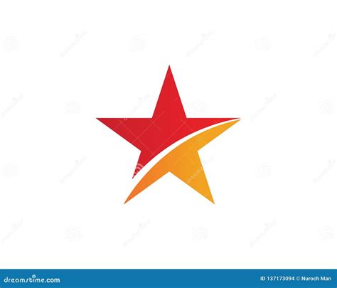 Star Logo Template Vector Icon Illustration Design Stock Vector