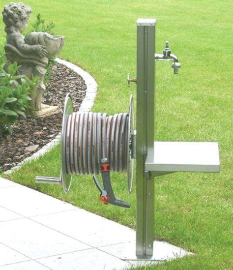 Weitere ideen zu wasser im garten, garten, gartengestaltung. Wasserstelle im Garten (DIY - Holz statt Edelstahl) - #DIY ...