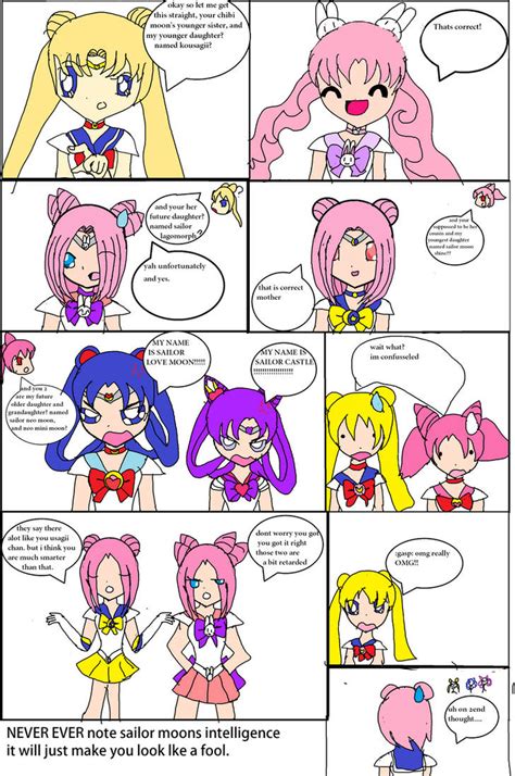 Sailor Moon Comic By Senshi Of Legend On Deviantart