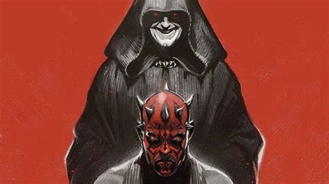 New Star Wars Darth Maul Black White And Red Comic Will Explore Maul
