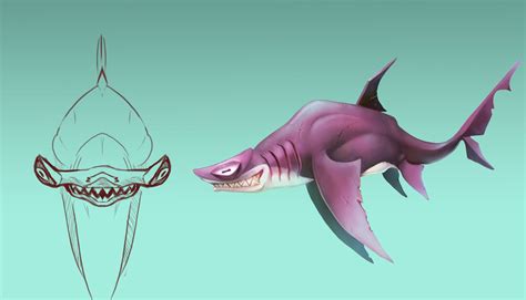 Ive Concepted Almost All The Playable Characters On Hungry Shark World