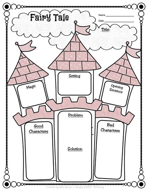 Literacy Writing Template Fairy Tales Fairy Tales Unit Fractured