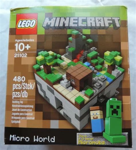 Minecraft Lego Original Cuusoo Micro World 21102 6499 Picclick