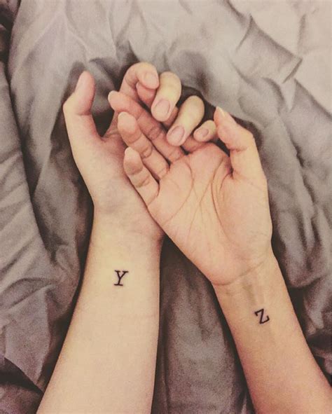 Unique matching nicknames for couples. 30+ Matching Tattoos For Couples Who Want to Make a Small ...