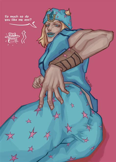 Rule 34 Ass Ass Focus Butt Focus Clothing Comic Gyro Zeppeli Johnny