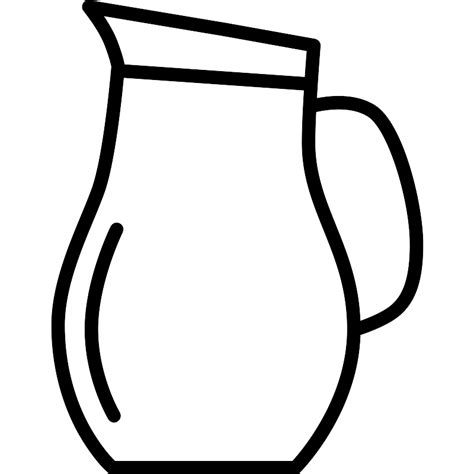 Water Jug Clipart Black And White