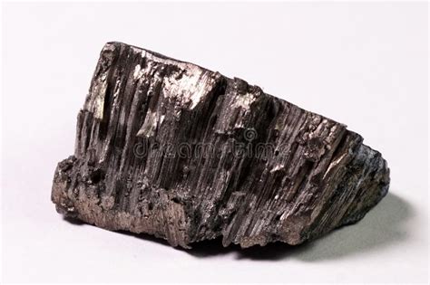 De Minerale Die Steekproef Van Het Loodglans Metaalerts Een Zeldzame