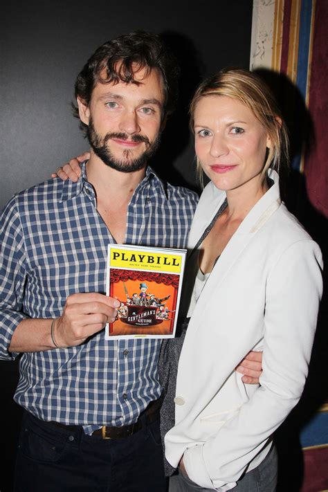 Hugh Dancy And His Wife Claire Danes Posed Backstage On Monday At A