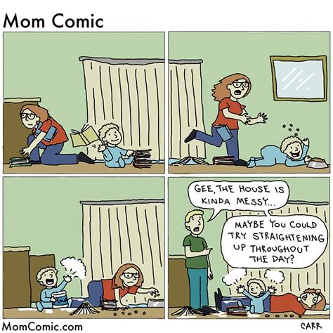 Mom Comic Parenting Cartoon Strips POPSUGAR Family Photo