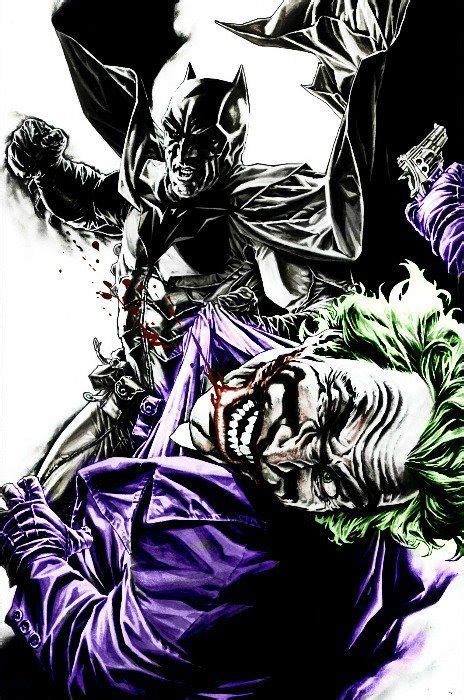 Batman And The Joker By Jokercrazy On Deviantart Batman Canvas