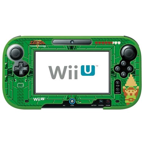 Hori Retro Zelda Protector Case For Nintendo Wii U Gamepad Walmart