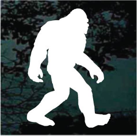Bigfoot Sasquatch Decals And Stickers Decal Junky