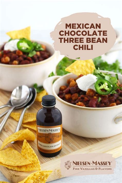 Pressure Cooker Mexican Chocolate Three Bean Chili Nielsen Massey