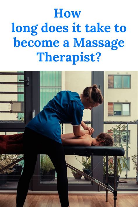 How Long Does It Take To Become A Massage Therapist Massage