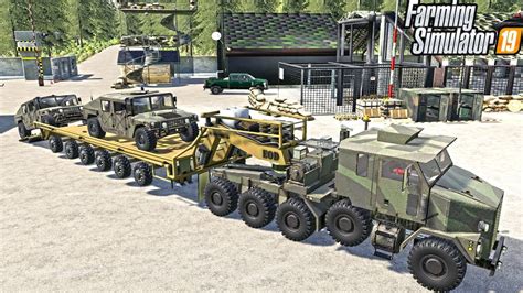 Building Secret Military Base Humvee Armored Vehicles Farming