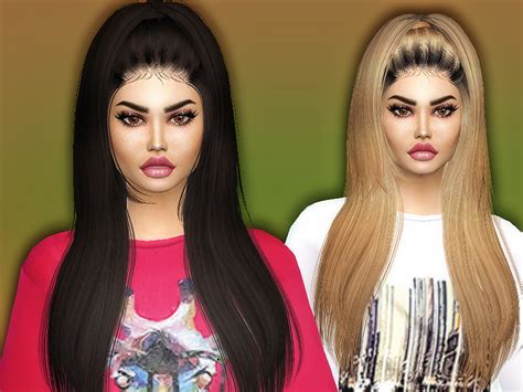 The Sims Resource Kylie Hair Retexture