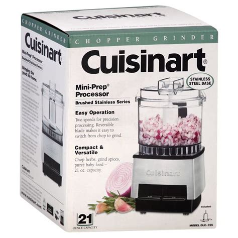 Cuisinart Dlc 1ss Brushed Stainless Series Mini Prep Food Processor Sears