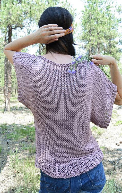 Mod T Shirt Knitting Pattern Mama In A Stitch