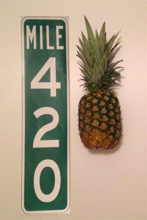 Items Similar To Mile Marker 420 Posterlarge Sticker Reflective
