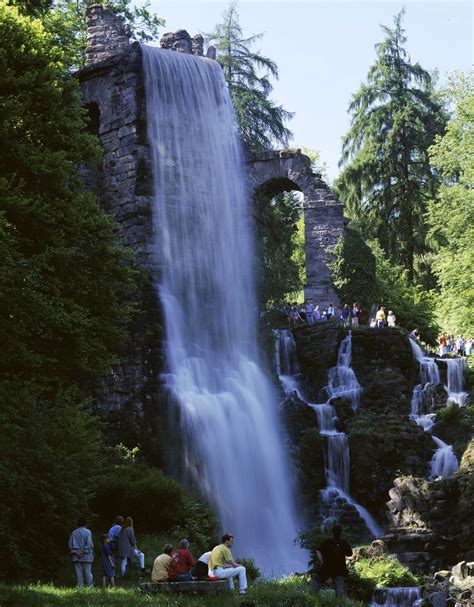 Kassel Germany Waterfall The Stunning Wilhelmshöhe Palace And Park