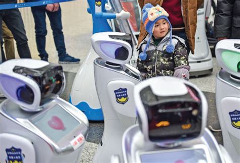 Toys milf anilos housewife classy. a child meets police robots at shenzhen north railway ...