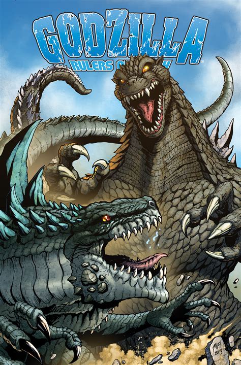 Comicsbooks Godzilla Idw Kaiju Battle