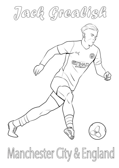 Man City Colouring Pages Value Pack Coloring Home