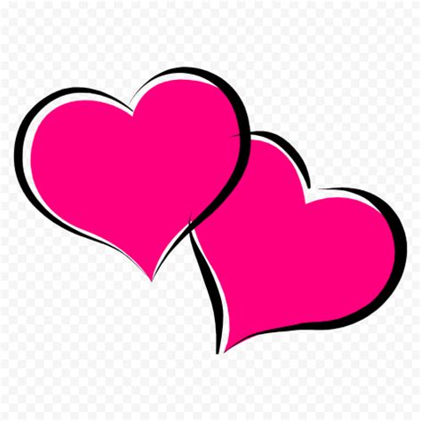 Pink Love Heart Clipart Free
