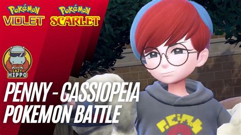 Team Stars Cassiopeia Battle Pokemon Scarlet And Violet Youtube