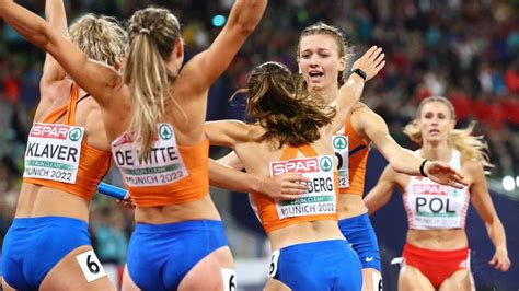Goud Voor Nederland Op 4x400 Meter Estafette NOS Jeugdjournaal