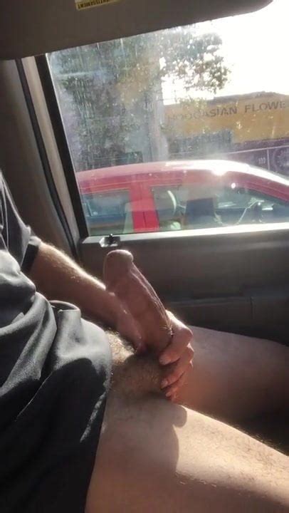 Car Dick Flash At Traffic Light She Took A Picture Amateur Public