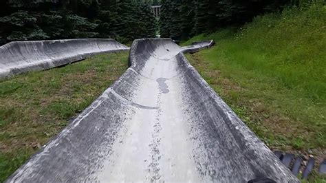 Seven Springs Alpine Slide Entire Run Youtube