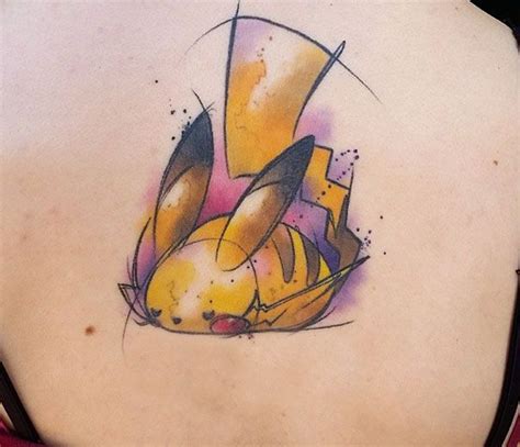 58 Pokemon Tattoos For Fans Who Want To Catch Them All