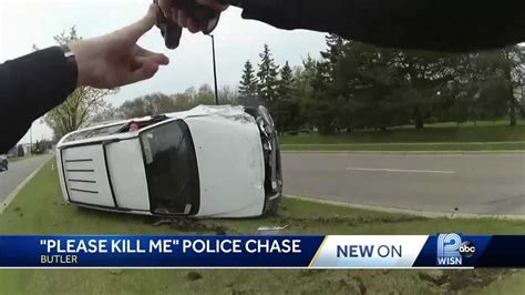 Woman Pulled Over For Speeding Takes Off Crashes
