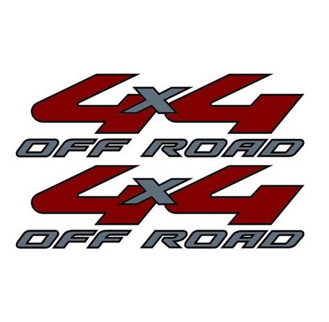 Pair 4x4 Off Road Bed Decals Stickers Ford Chevy Dodge Truck Etsy