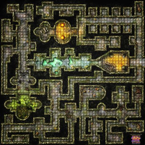 Dnd Dungeon Map Grid