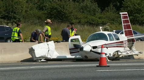 Small Plane Crashes Into Vehicle On Maryland Highway Abc7 San Francisco