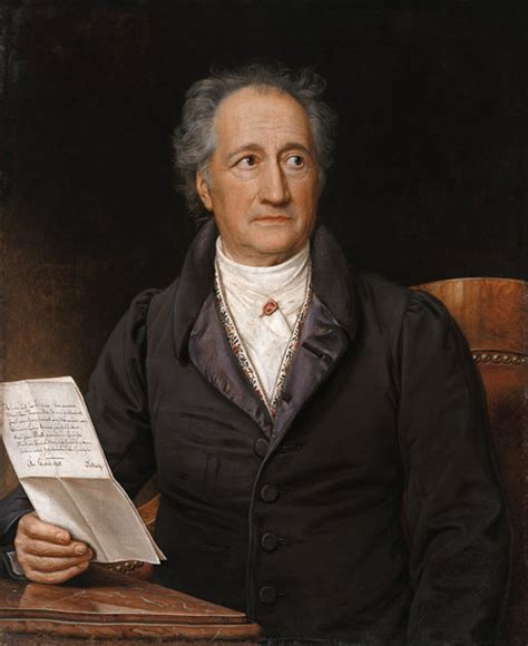 Portrait Johann Wolfgang Of Goethe Joseph Karl Stieler