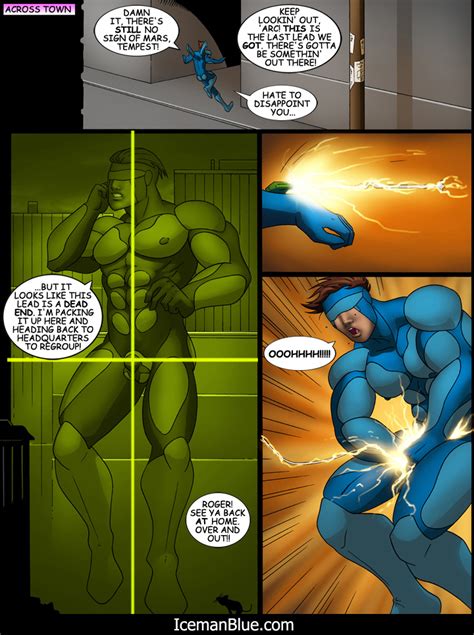 Cosmic Heroes Ch2 Iceman Blue ⋆ Xxx Toons Porn