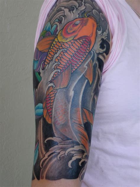 Tribal Koi Fish Tattoo Design Design A Tattoo