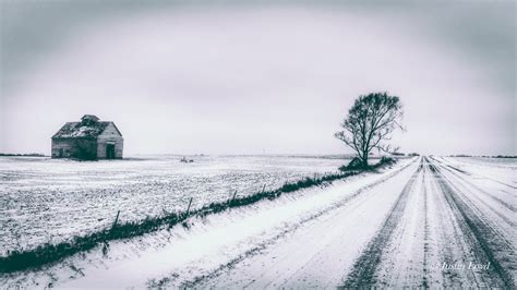 Wallpaper Rural Country Beautiful Ngc Snow Gray Day Winter