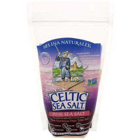 Celtic Sea Salt Pink Sea Salt 1 Lb 452 G